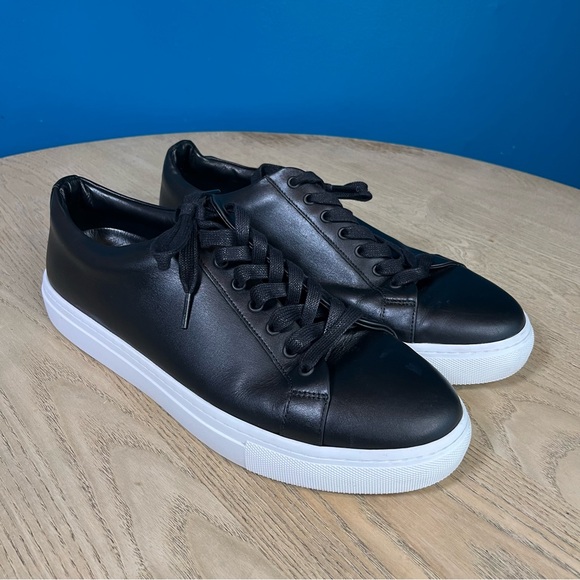 Thursday Boot Co. Men’s Premier Low Top Black Leather Casual Sneakers Size 11.5